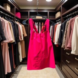 Banana Republic Bright Vibrant Pink Top NWT NEW